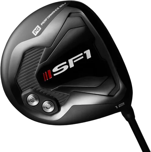 Performance Golf SF1 Driver I Tecnología de Cara Cuadrada I Permite Disparo Recto o Corte Controlado