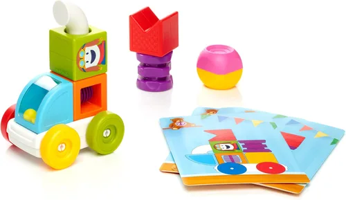 Miniatura 4 de SmartMax My First Build and Drive - Juego de vehículo magnético de construcción STEM para edades de 1 a 5 años