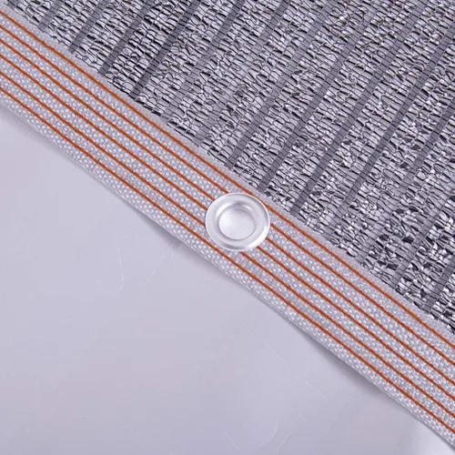 Miniatura 3 de Tela reflectante de papel de aluminio plateado, 90% resistente a los rayos UV, transpirable, aislamiento de calor, toldo para balcón, habitación