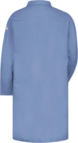 Miniatura 2 de Bulwark bata de laboratorio resistente al fuego, de 7 onzas, algodón, cuello con solapa