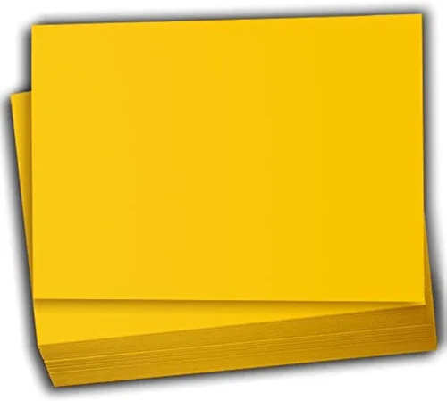Miniatura 4 de Hamilco Papel de cartulina de color para álbumes de recortes, papel de cartulina de 5 x 7 pulgadas, cubierta de 65 libras, paquete de 100