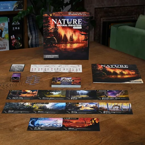 Miniatura 3 de Expansión del juego de mesa Nature - Módulo 3: Desastres naturales Sobrevive a volcanes, edades de hielo y eventos catastróficos de ecosistemas