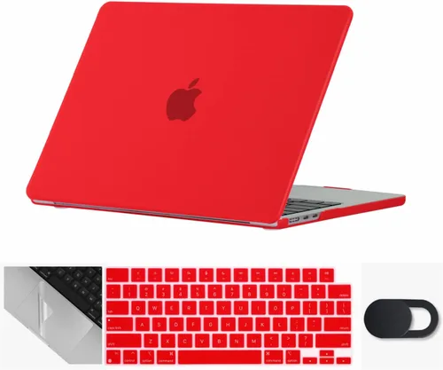 Miniatura 20 de Se7enline Compatible con MacBook Air 2024 de 15 pulgadas M4 M3 M2 A2941/A3114/A3241 Funda rígida para laptop Mac Air 15.3, cubierta protectora