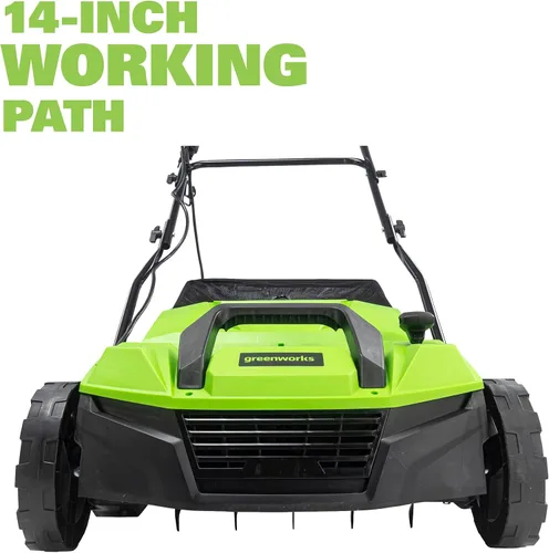 Miniatura 4 de Greenworks DT13B00 - Escarificador con cable de 13 amperios y 14 pulgadas