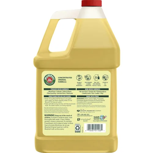 Miniatura 3 de Murphy, CPC01103, jabón de aceite de madera Clnr de 128 onzas, 1 cada uno, dorado