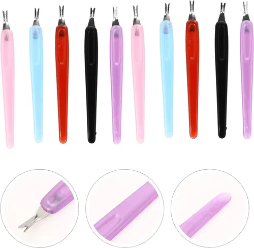 Miniatura 6 de 150 piezas de piel muerta tenedor pelador de cutículas, herramienta de eliminación de piel muerta, herramientas de manicura y pedicura, tijeras