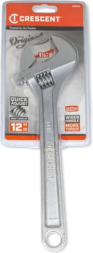 Miniatura 8 de Llave ajustable Crescent de 12" - Con tarjeta - AC212VS, cromada (Paquete de 2)