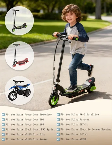 Miniatura 2 de Cargador de 12 V para Razor Power Core E90 E95 Reemplazo Black Label E90, MX125 Dirt Rocket, XLR8R y E-Punk Kids Ride on Car Toys Adaptador