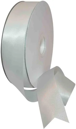 Miniatura 43 de Morex Ribbon Cinta de satén de doble cara de 1/4 pulgadas x 100 yardas, cinta blanca antigua para envolver regalos, tarjetas de regalo