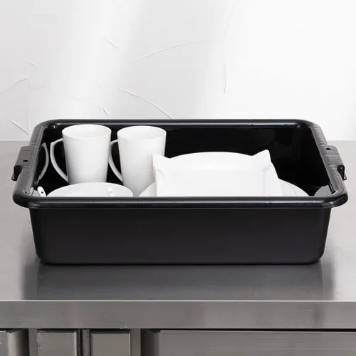 Miniatura 9 de Restaurantware -Solo bañera: RW Clean 21.25 pulgadas x 15.7 pulgadas bañera de autobús, 1 caja de autobús regular - Tapa se vende por separado