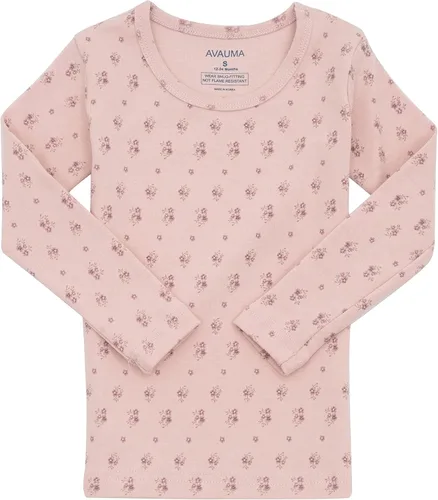 Miniatura 122 de AVAUMA Conjunto de pijama de algodón para bebés y niñas de 6 meses a 7 años