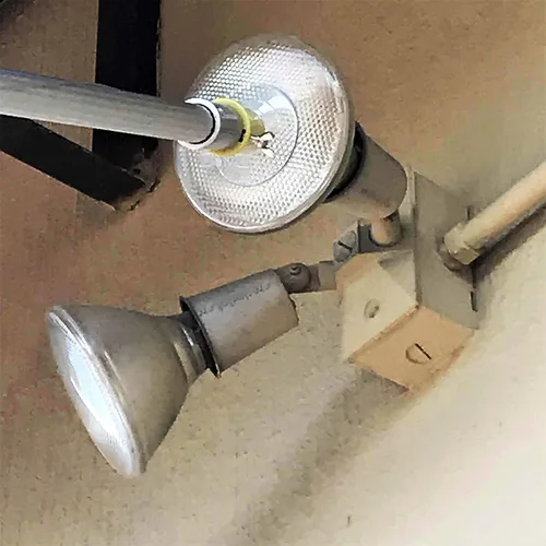 Miniatura 5 de DOCA - Cambiador de bombillas para techos altos para poste de extensión, poste telescópico resistente para cambiar luces empotradas y luces
