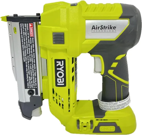 Miniatura 6 de Ryobi 18 voltios Air Strike calibre 23 de 1-3/8 pulgadas sin cabeza inalámbrica P318, kit combinado de batería y cargador (empaquetado a granel)