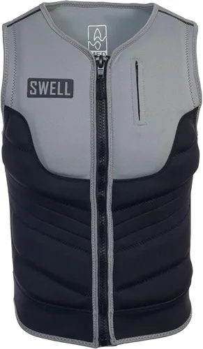 Miniatura 21 de Chaleco de neopreno Wakesurf Comp para hombre, diseñado exclusivamente para Wake Surf, pero ideal para todas las demás actividades de deportes Peltre