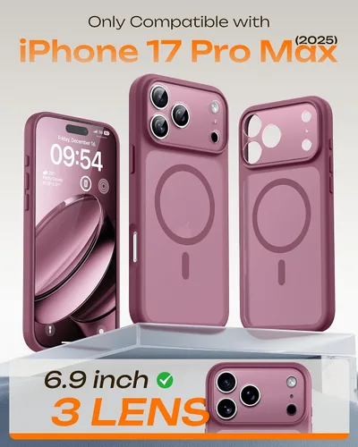 Miniatura 139 de TOCOL Funda para iPhone 11, compatible con Magsafe, protección completa de cámara, imanes integrados, protección contra caídas, funda translúcida