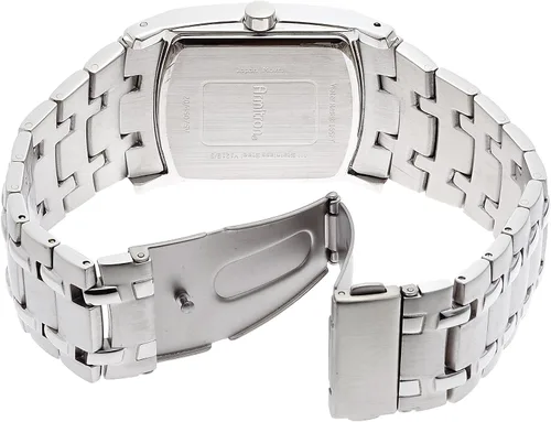 Miniatura 2 de Armitron Reloj de acero inoxidable acentuado con cristal genuino para hombre