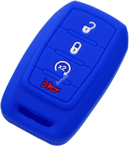 Miniatura 11 de Zorratin Funda protectora de silicona para llavero remoto para Ram 1500 2500 3500 2019 2020 2021 2022 2023 2024 2025 4 botones Negro