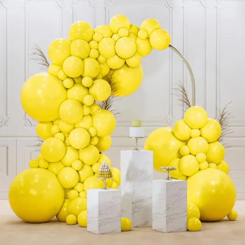 Miniatura 17 de PartyWoo Globos Negros 145 piezas Diferentes Tamaños de 18 12 10 5 Pulgadas Kit de Arco de Globos Negros Guirnalda para Baby Shower Cumpleaños