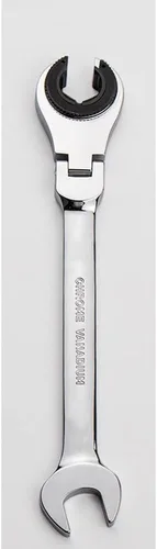 Llave combinada de trinquete para tubos, llave de cabeza ajustable flexible, herramientas manuales, llave de engranaje de anillo Herramientas de