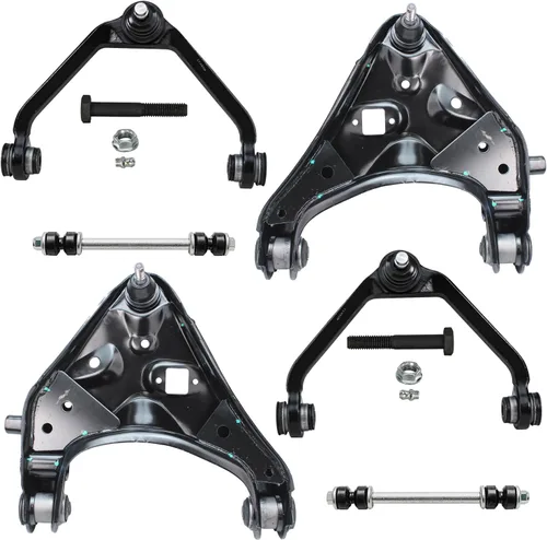 Miniatura 38 de Detroit Axle - Kit de extremo delantero para Chrysler 300 Dodge Charger Challenger 2011-2023, 2 brazos de control inferiores traseros 2 varillas