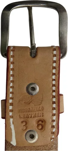 Miniatura 4 de Needzo Trail Rider - Cinturón de cuero decorativo, diseños intrincados tallados, ropa de vaquero occidental para hombres y mujeres, cinturones