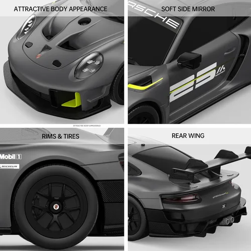 Miniatura 3 de RASTAR Porsche 911 GT2 RS Modelo de Coche, 1:24 Escala RC Porsche 911 GT2 RS Clubsport 25 Coche de Control Remoto para Niños y Adultos