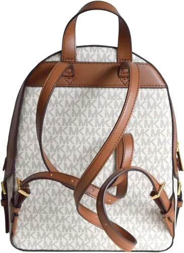 Miniatura 4 de Michael Kors Jaycee - Mochila con logotipo mediano, Vainilla, Mochila