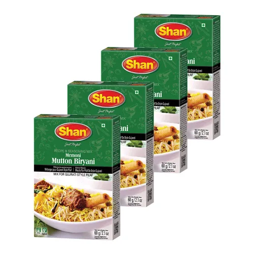 Miniatura 150 de Shan Korma Recipe and Seasoning Mix 1.76 oz (50g) - Spice Powder for Traditional Meat in Yogurt Sauce - Suitable for Vegetarians - Airtight Bag in a