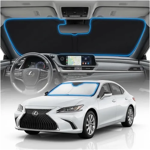 Miniatura 24 de Cubierta para parabrisas para BMW X1 E84 – Ajuste personalizado X1 E84 Accesorios 2016-2024 2025 Parasol plegable protección UV y escudo térmico