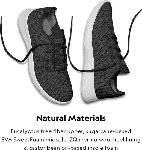Miniatura 3 de Zapatos deportivos para mujer Tree Runners, lavables a máquina, hechos con materiales naturales