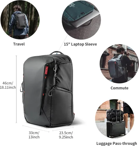 Miniatura 7 de PGYTECH OneMo Lite - Mochila para cámara y correa para cámara