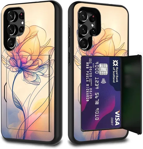 Miniatura 129 de Funda híbrida de doble capa con función atril para Samsung Galaxy A16 5G de 6.9 pulgadas, diseño de vaca con bandera estadounidense
