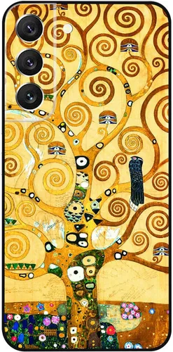 Miniatura 87 de Berkin Arts Funda compatible con Samsung Galaxy S22 Ultra, funda de silicona Art Nouveau Floral Flower (Clematis by Alphonse Mucha)