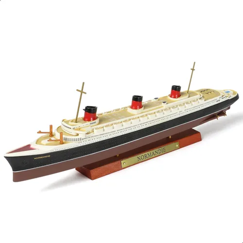 Miniatura 9 de 1/1250 RMS Titanic Modelo de Barco Crucero Clásico de Aleación Metálica Fundida a Presión Modelo de Barco Legendario Crucero Británico con Soporte