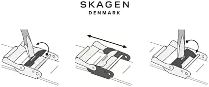 Miniatura 10 de Skagen Anita - Reloj casual de malla de acero de cuarzo para mujer