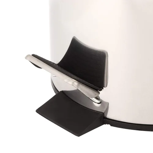 Miniatura 8 de Pomya Bote de basura de acero inoxidable de 3 litros con pedal escalonado para el hogar, contenedor de basura para inodoro, baño, cocina, sala