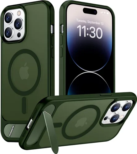 Miniatura 217 de Funda para iPhone 11 con compatibilidad magnética, [Soporte invisible incorporado][Compatible con MagSafe]
