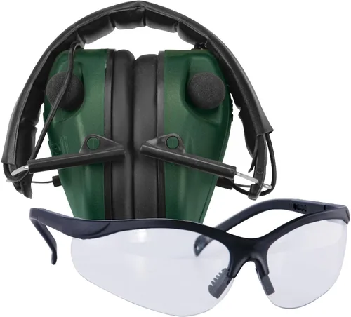 Miniatura 7 de Caldwell E-MAX Electronic Hearing Protection with Low Profile, Adjustable, 23 NRR, For Range, Shooting, and Hunting