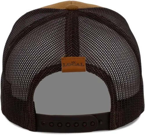 Miniatura 4 de Local Crowns Faux Suede Retro Views Trucker Adjustable Snapback Hat