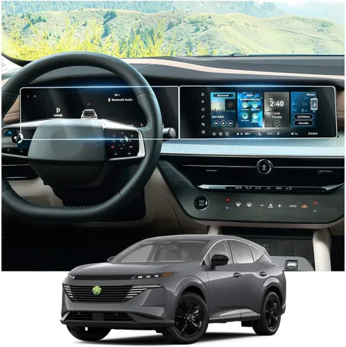 Miniatura 22 de 3 protectores de pantalla para trajes para Hyundai Tucson/Santa Cruz 2022+ accesorios de vidrio templado 9HD compatible con Hyundai Tucson/Santa