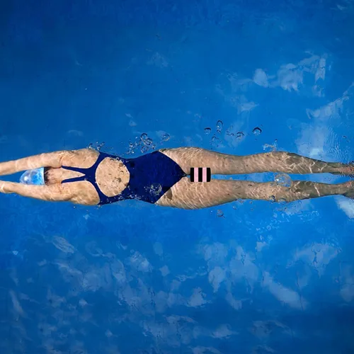 Miniatura 5 de Flotador de natación, flotador de natación suave, flotador de EVA de 5 capas para piernas, ayuda para entrenamiento de piscina, soporte para piernas