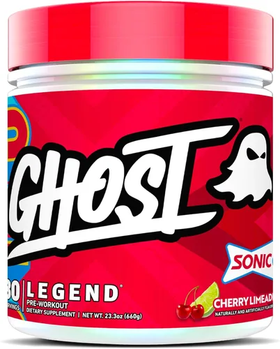 Miniatura 11 de GHOST Legend - Polvo de pre-entrenamiento, crema de naranja, 30 porciones, preentrenamiento para hombres y mujeres con colina, L-citrulina y beta