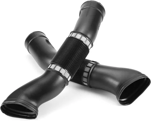 Tubo de manguera de entrada de aire compatible con Mercedes Benz AMG SL500 S430 S500 | S55 2000-2006 (reemplaza a 1130942782 + 1130942682)