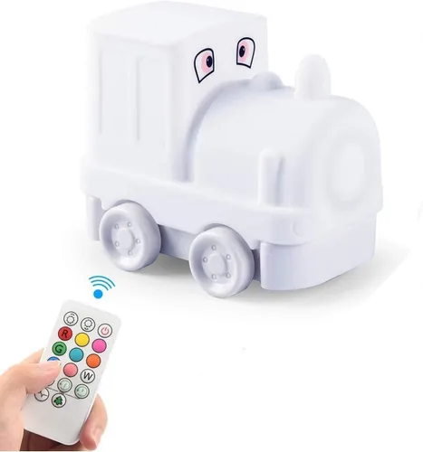 Miniatura 6 de Luz nocturna de alpaca para niños, lámpara de noche LED para habitación de los niños, luz de silicona suave recargable, brillo y colores ajustables