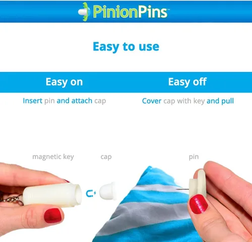 Miniatura 5 de Pinion Pins - Juego de sujetadores de sábana, Tela, Tela blanca, 8