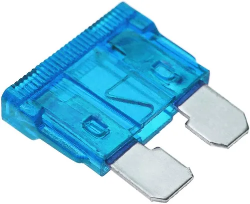 Miniatura 2 de Paquete de 50 unidades 1 AMP ATC/ATO Estándar Regular Fusible Blade 1A Coche Camión Barco Marina RV 1 amperio