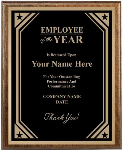Miniatura 6 de Crown Awards 8x10 Personalized Recognition Plaque Trophy Award Varios