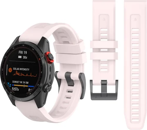 Miniatura 11 de Correa de reloj de silicona compatible con Garmin Fenix 7/Fenix 6 Pro/Fenix 5 Plus/935/945/Descent G1/EPIX Gen 2/Instinct de repuesto de ajuste