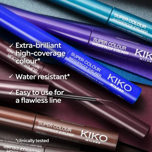 Miniatura 4 de KIKO MILANO - Delineador líquido colorido resistente al agua de alta cobertura 03 Cobre claro