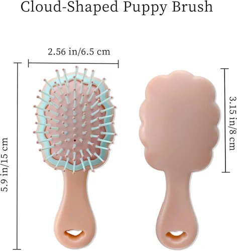 Miniatura 2 de Gentle Cloud - Cepillo de cojín de aire para perros pequeños con caja de regalo, apto para Yorkie, Shih Tzu, Pomerania, Maltipoo, maltés, caniche